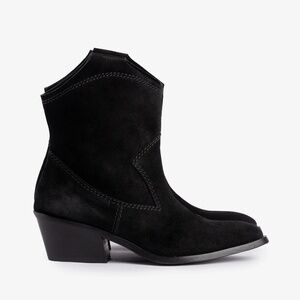 Pedro Garcia suede cowboy ankle booties